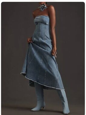 Pilcro fluted icon dress L